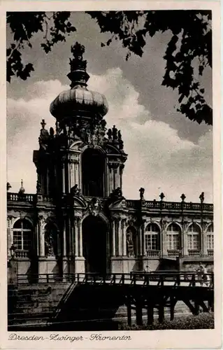 Dresden, Zwinger, Kronentor -537406
