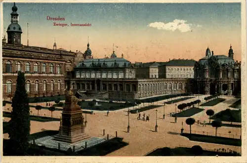 Dresden, Zwinger, Innenansicht -537452