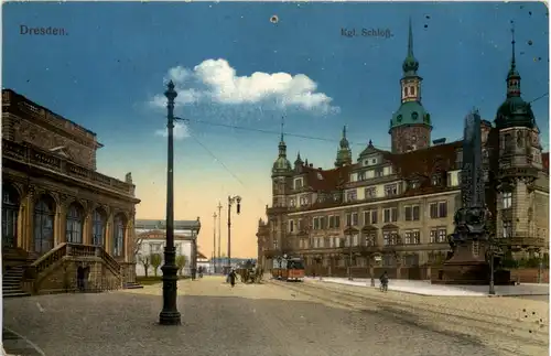 Dresden, Kgl. Schloss -537492