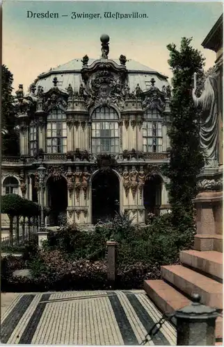 Dresden, Zwinger, Westpavillon -537400