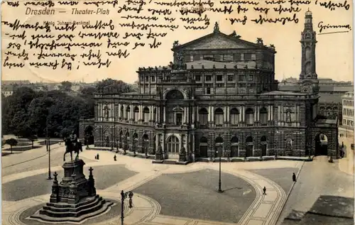 Dresden, Theaterplatz -537552