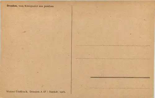 Dresden, vom Königsufer aus gesehen -537642