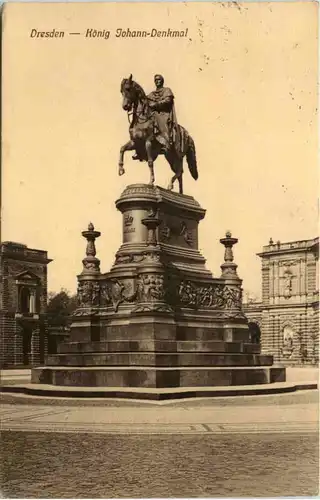 Dresden, König Johann-Denkmal -537490