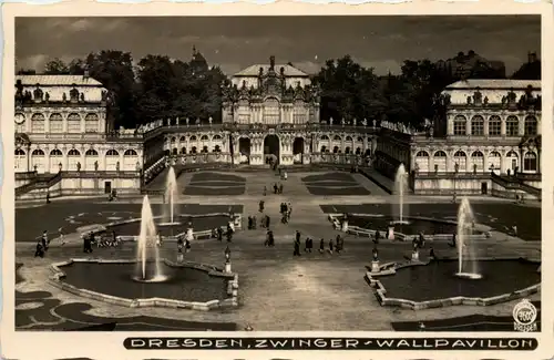 Dresden, Zwinger, Wallpavillon -537590
