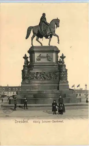 Dresden, König Johann-Denkmal -537822