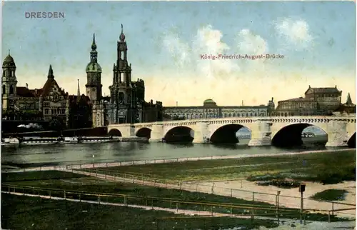 Dresden, König Friedrich August-Brücke -538124