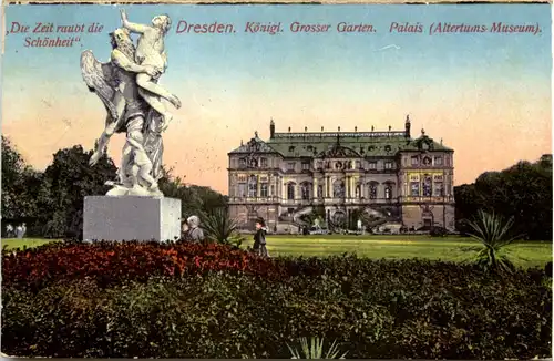 Dresden, Kgl. Grosser Garten, Palais -537994