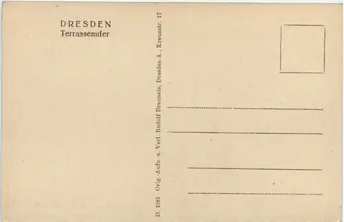 Dresden, Aufgang zur Brühlschen Terrassse -538042