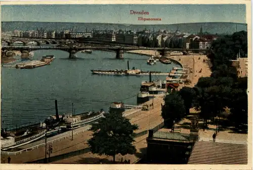 Dresden, Elbpanorama -538062