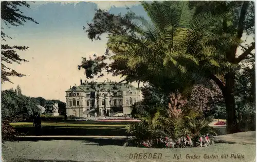 Dresden, Kgl. Grosser Garten, Palais -538006