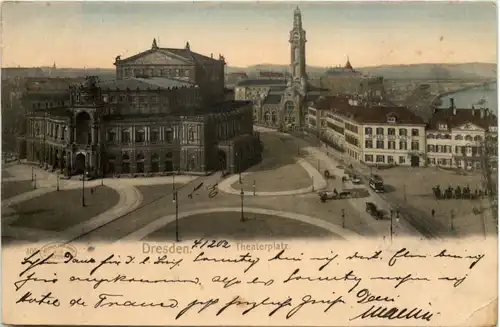 Dresden, Theaterplatz -537920