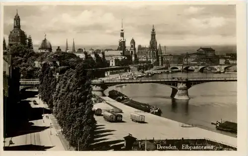 Dresden, Elbpanorama -538114