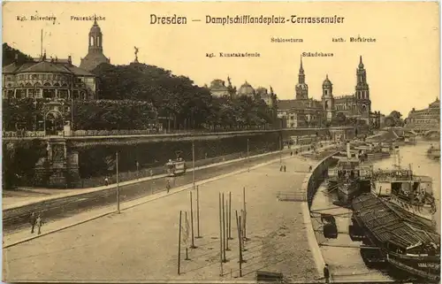 Dresden, Dampfschifflandeplatz-Terrassenufer -537940