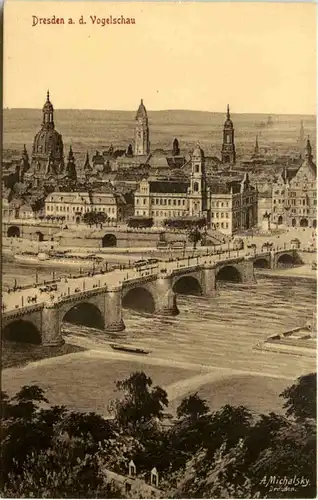 Dresden, a.d. Vogelschau -538142