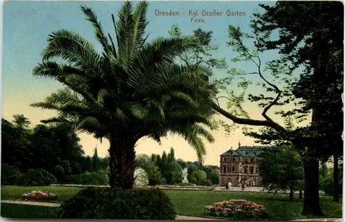 Dresden, Kgl. Grosser Garten, Palais -538020