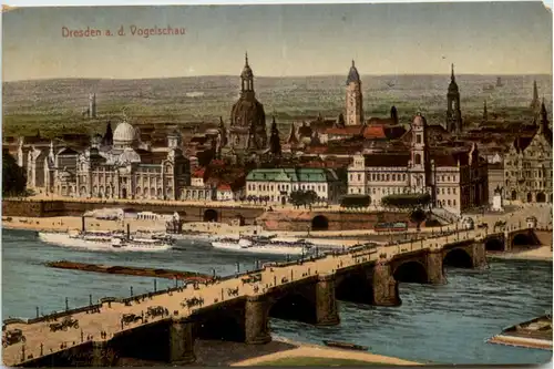 Dresden, a.d. Vogelschau -538146