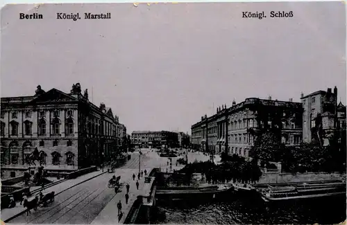 Berlin, Kgl. Marstall und Schloss -538166