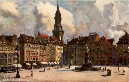 Dresden, Altmarkt, Kreuzkirche -538504