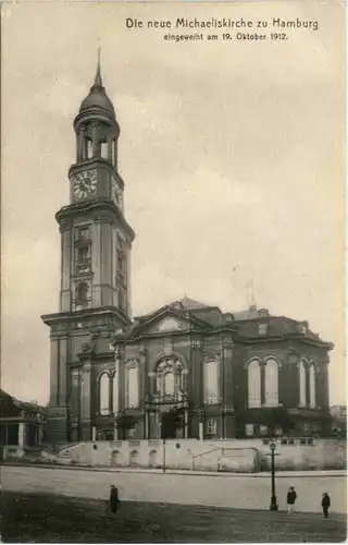 Hamburg, die Michaeliskirche -538210