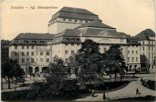 Dresden, Neues Kgl. Schauspielhaus -538422