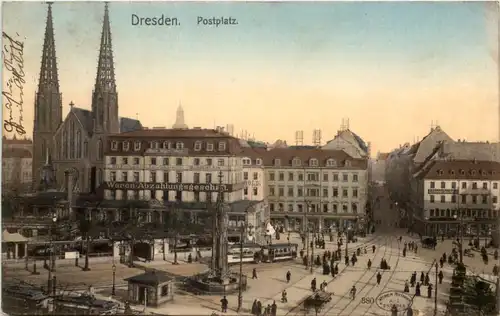 Dresden, Postplatz -538406