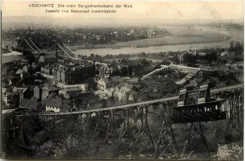 Dresden, -Loschwitz, Aussicht vom Restaurant Loschwitzhöhe -538554