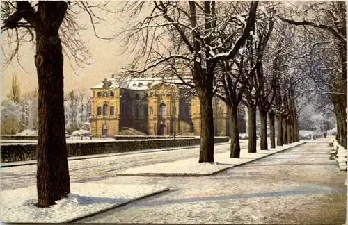 Dresden, der Grosse Garten im Winter -538440