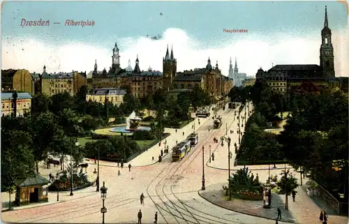 Dresden, Albertplatz -538594