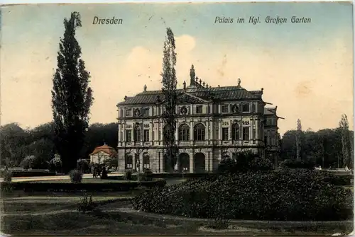 Dresden, Palais im Kgl. Grossen Garten -538480