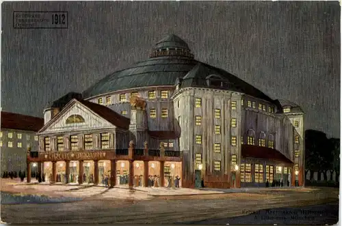 Dresden, Stosch-Sarrasani, Zirkusgebäude -538654