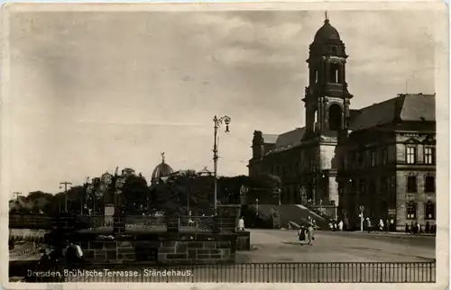 Dresden, Brühlsche Terrasse, Ständehaus -538450