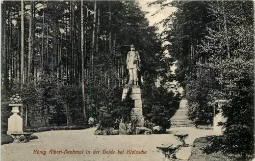 Dresden, König Albert Denkmal in der Heide bei Kliotzsche -538580