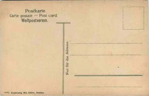 Dresden, Loschwitz, Blick vom Luisenhof, Weisser Hirsch -538646