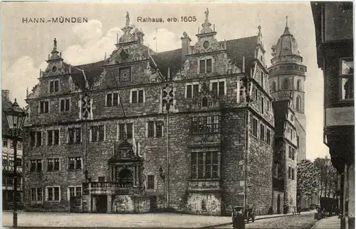 Hann-Münden, Rathaus erb.1605 -538924