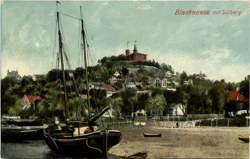 Hamburg, Blankenese mit Süllberg -538838