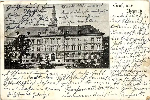 Chemnitz, Rathaus -539004