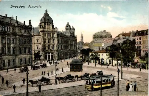 Dresden, Postplatz, -538752