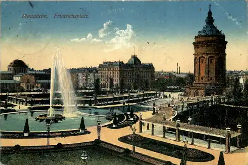 Mannheim, Friedrichsplatz -538902