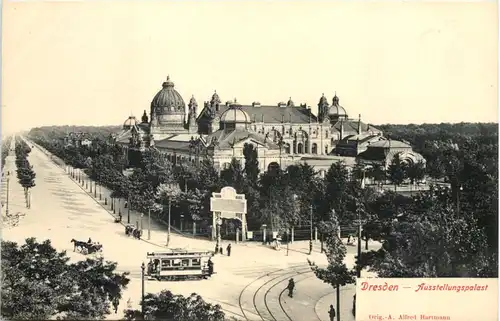 Dresden, Ausstellungspalast -539104