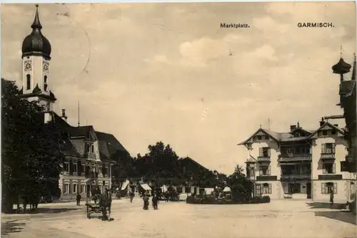 Garmisch, Marktplatz -539164