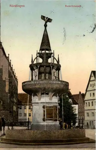 Nördlingen, Kunstbrunnen -538870