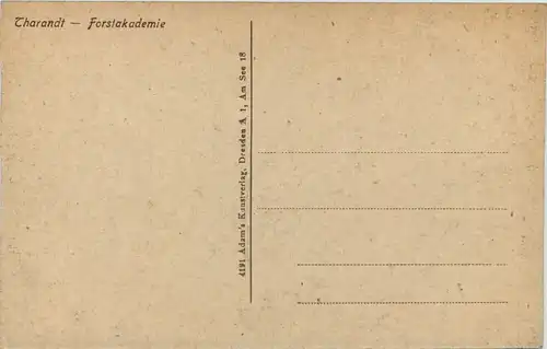 Tharandt, Forstakademie -539100