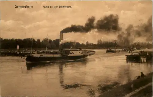 Germersheim, Partie bei der Schiffbrücke -539150