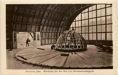 Zeisswerk Jena - Werkstatt für den Bau von Sternwartenkuppeln -656230
