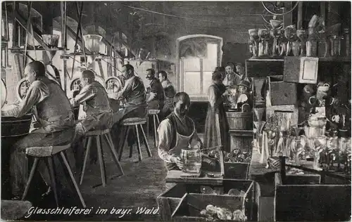 Glasschleiferei im bayr. Wald -656270