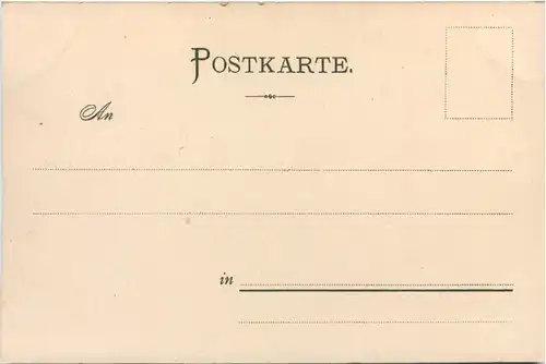 Bayrische Volkstrachten - Aschaffenburg - Litho -656202