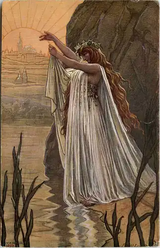 Künstler AK - Libusin sen -656362