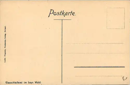 Glasschleiferei im bayr. Wald -656268