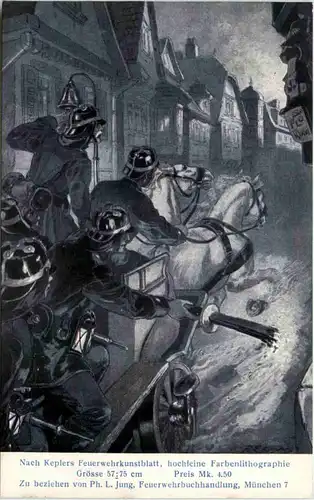 Nach Keplers Feuerwehrkunstblatt - Feuerwehr -656474