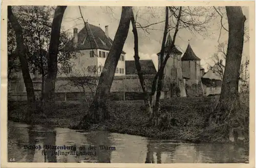 München - Pasing - Schloss Blutenburg an der Würm -656704